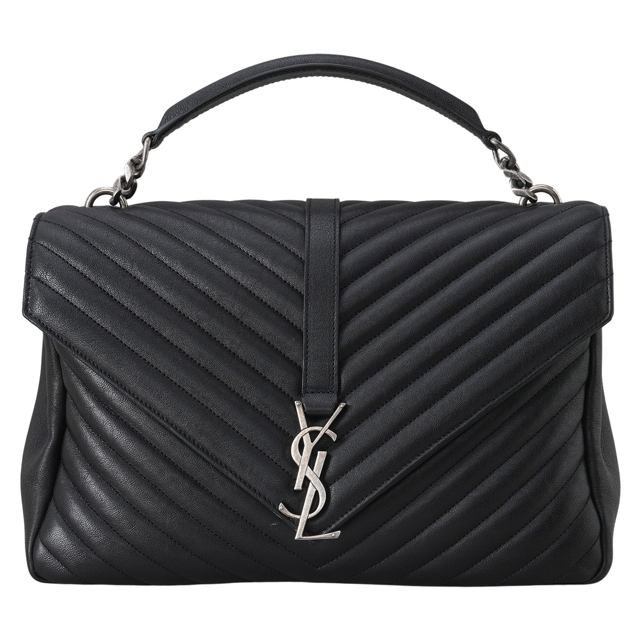 YVES SAINT LAURENT(USED)생로랑 392738 컬리지 라지 체인백